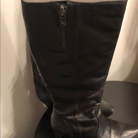 Black Kenneth Cole knee length boots! - Picture 3 of 4